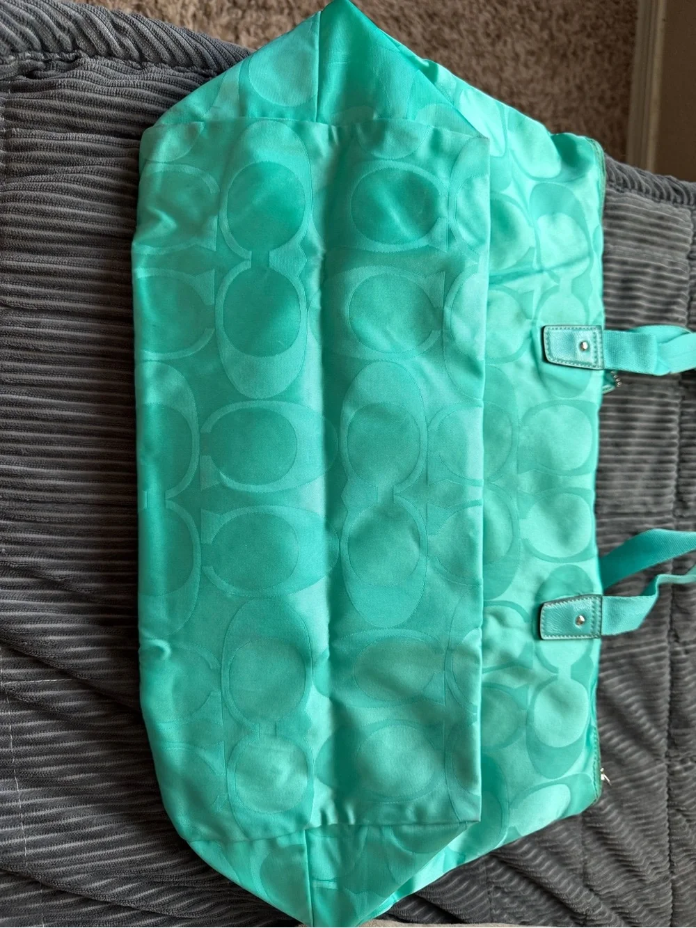 Coach tote vivid